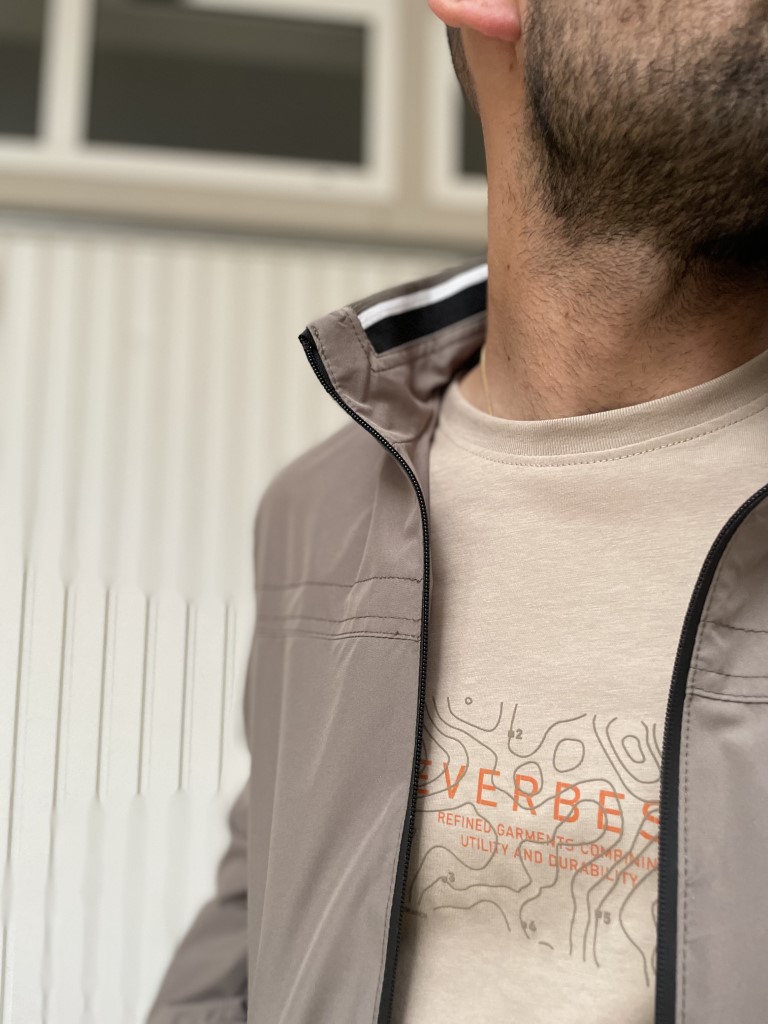 Ανδρικό μπεζ Jacket WS10160B φωτογραφία